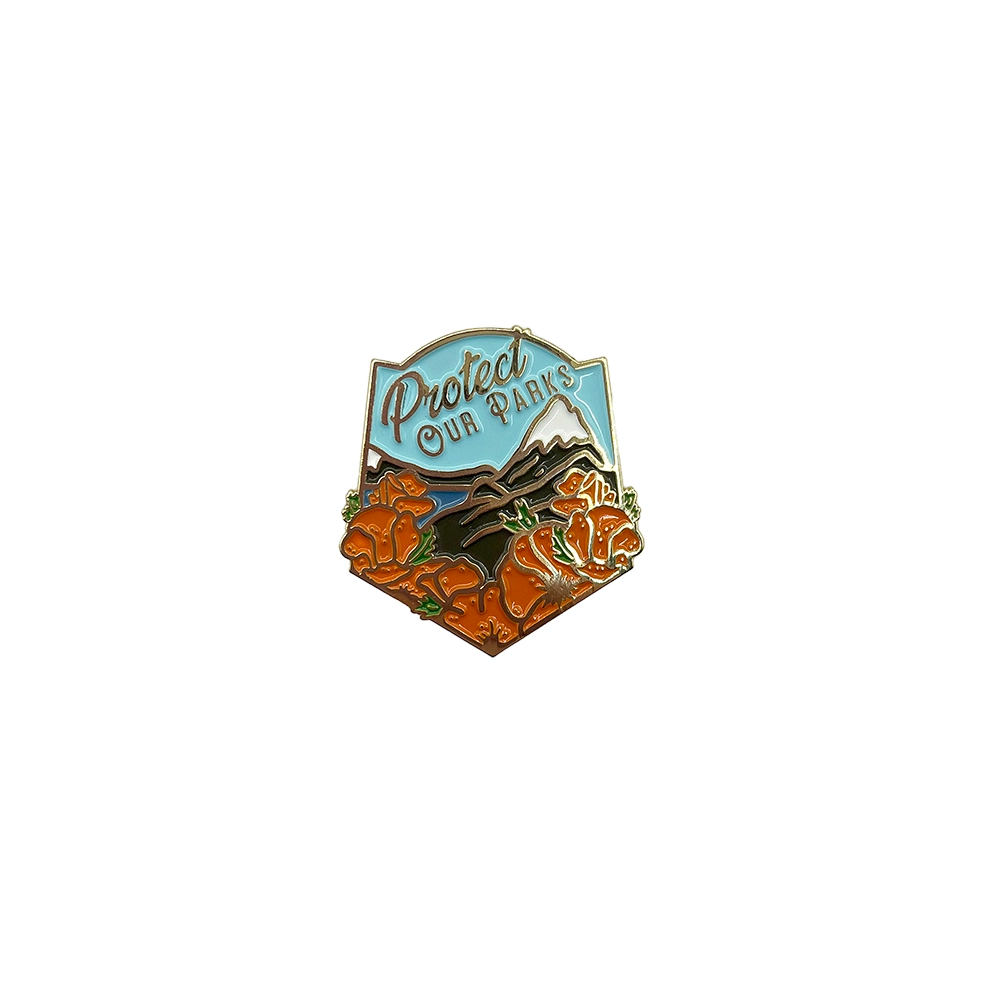 Pin "Protejamos nuestros parques"