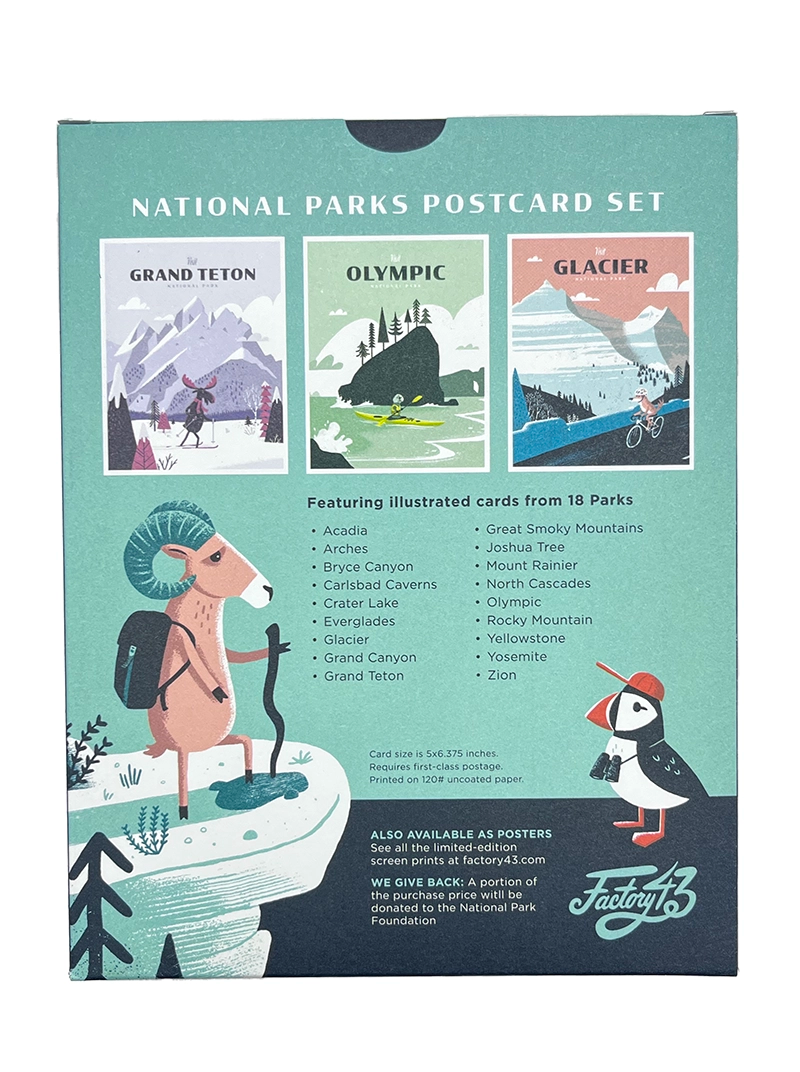 Lets Get Wild Postcard Set