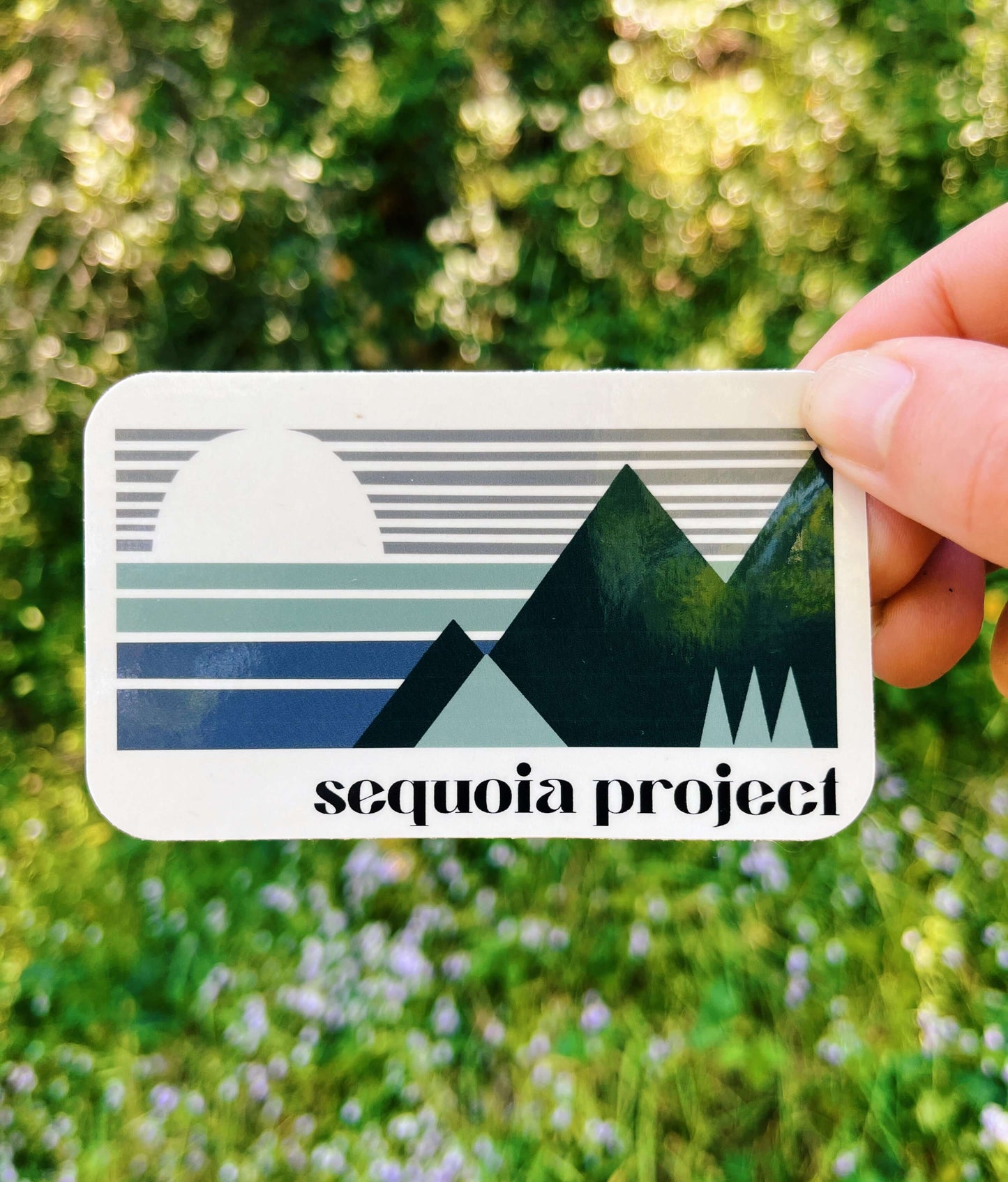 Autocollant Montagnes