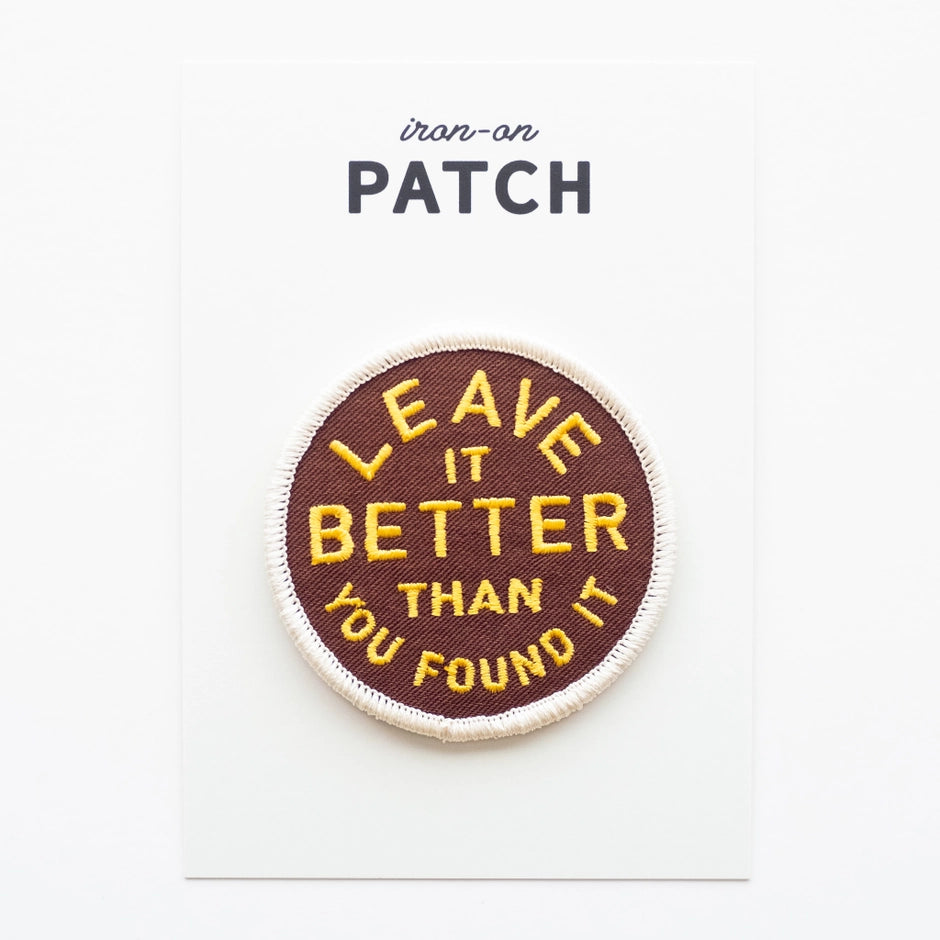 Leave It Better Patch