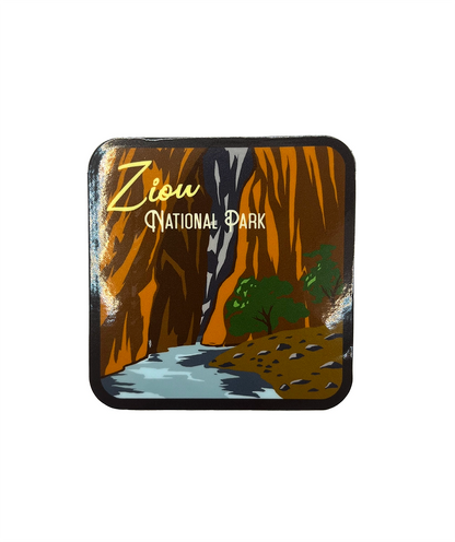 Zion National Park Sticker