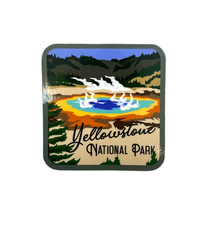 Yellowstone National Park Sticker