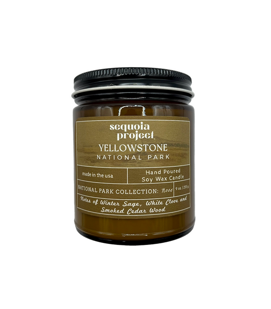 Yellowstone National Park Candle