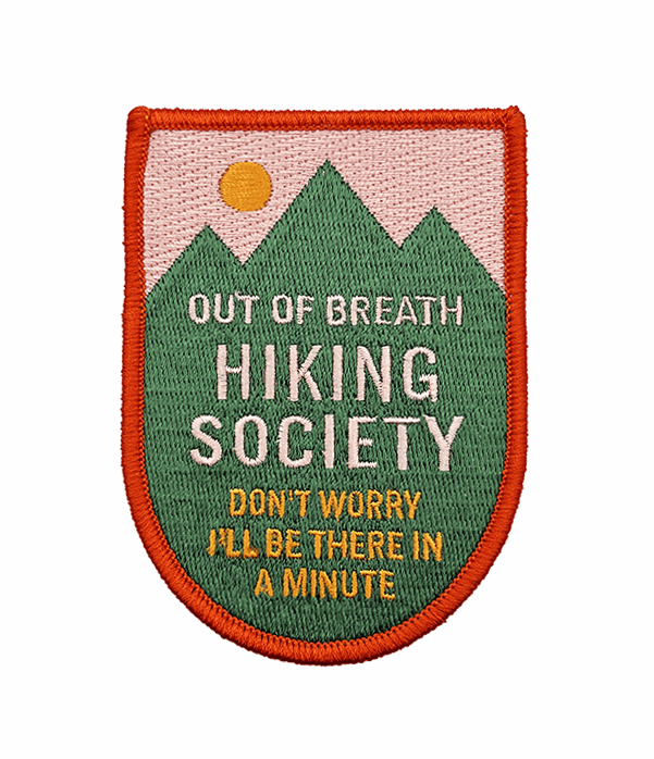 Hiking Society Patch
