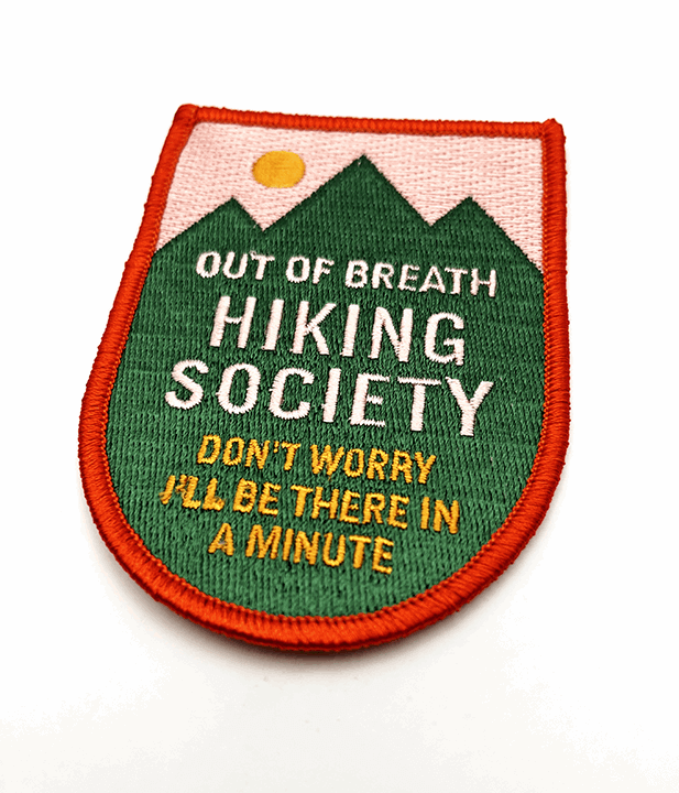 Hiking Society Patch