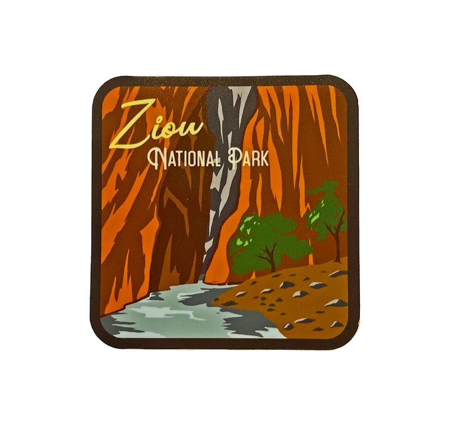 Zion National Park Sticker